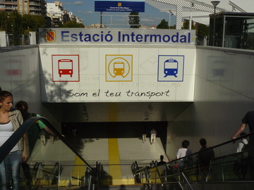 Looking down the Escalator