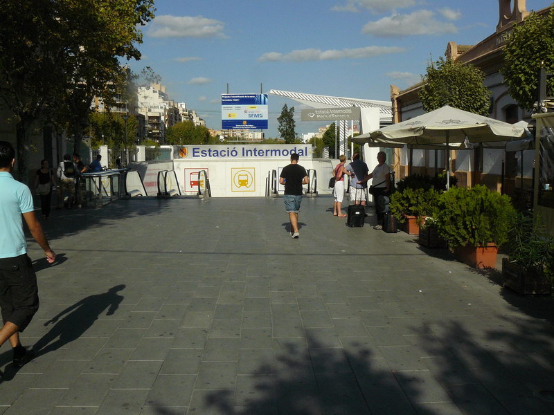 A view of Transport Interchange Entrance