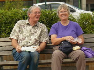 Derek and Ronalda in Palma November 2010